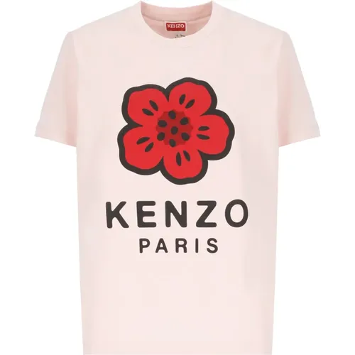 Floral Print T-shirt , female, Sizes: M, S - Kenzo - Modalova