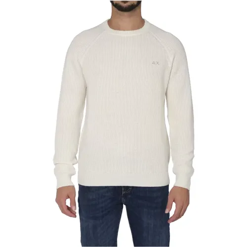 Men Knit Sweater , male, Sizes: XL - Sun68 - Modalova