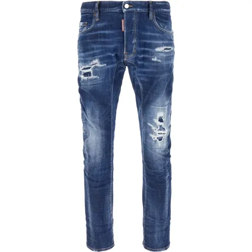 Stylische Jeans für Männer und Frauen , Herren, Größe: L - Dsquared2 - Modalova