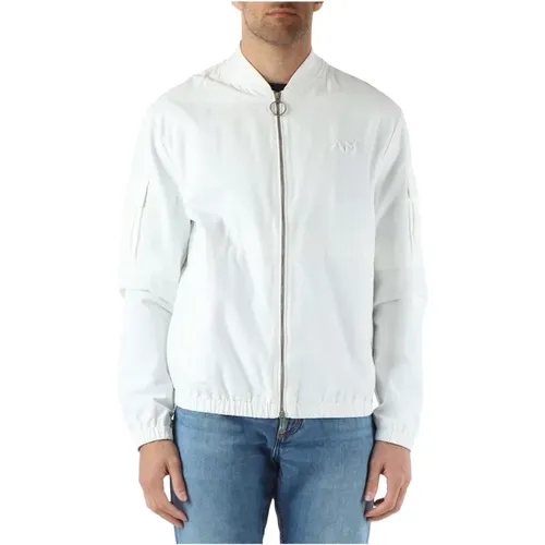 Cotton Jacket with Logo Embroidery , male, Sizes: 2XL, XL, M, L, S - Antony Morato - Modalova