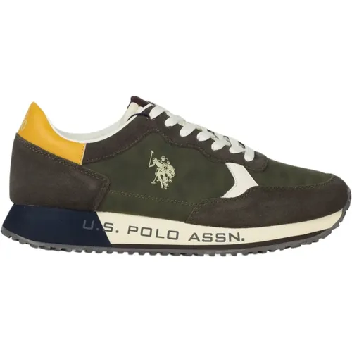 Cleef Sneakers , male, Sizes: 8 UK - U.s. Polo Assn. - Modalova