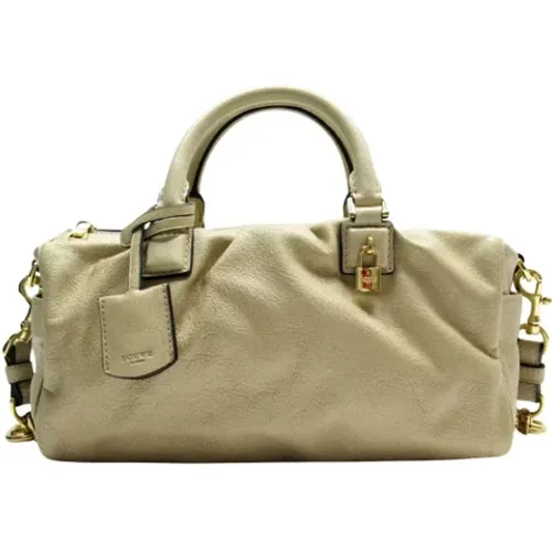 Pre-owned Leather handbags , female, Sizes: ONE SIZE - Loewe Pre-owned - Modalova