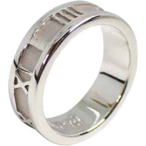 Pre-owned Silver rings , female, Sizes: ONE SIZE - Tiffany & Co. Pre-owned - Modalova