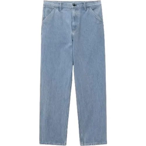 Stone Bleached Jeans , male, Sizes: W36, W33, W34, W32 - Carhartt WIP - Modalova