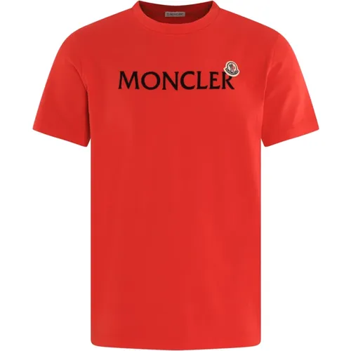 T-Shirts , Herren, Größe: M - Moncler - Modalova