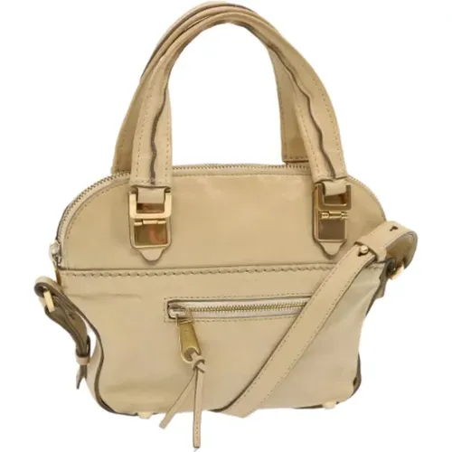 Pre-owned Leder Handtaschen , Damen, Größe: ONE Size - Chloé Pre-owned - Modalova