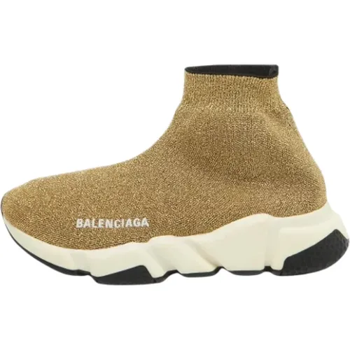 Pre-owned Fabric sneakers , female, Sizes: 4 UK - Balenciaga Vintage - Modalova