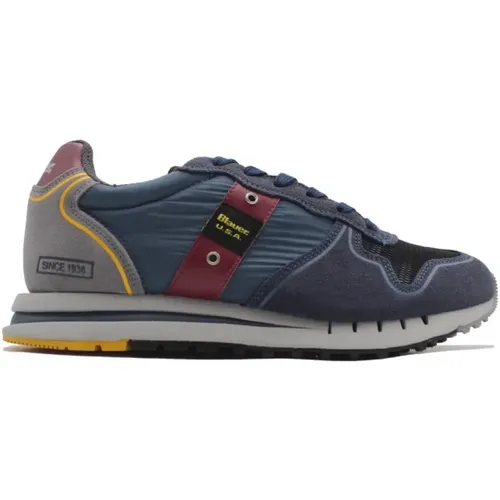 Bliu220000061 - Stylish Sneakers , male, Sizes: 6 UK - Blauer - Modalova