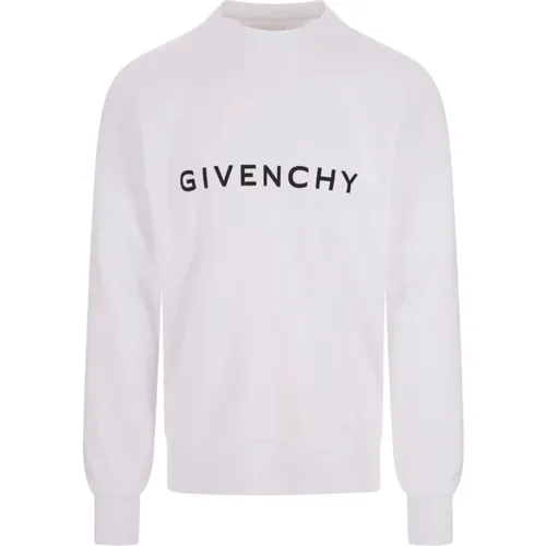 Archetype Line Sweatshirt , male, Sizes: L, S, XL, M, XS - Givenchy - Modalova