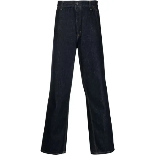 Arbeitskleidung Denim Hose , Herren, Größe: W28 - Carhartt WIP - Modalova