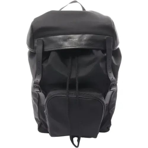 Pre-owned Leather backpacks , female, Sizes: ONE SIZE - Yves Saint Laurent Vintage - Modalova