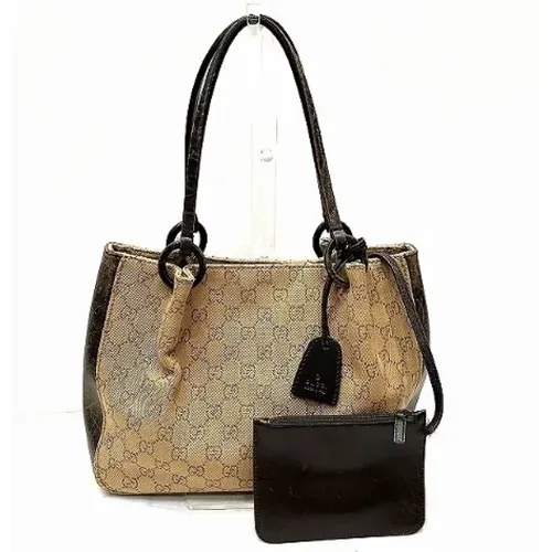 Pre-owned Canvas totes , female, Sizes: ONE SIZE - Gucci Vintage - Modalova