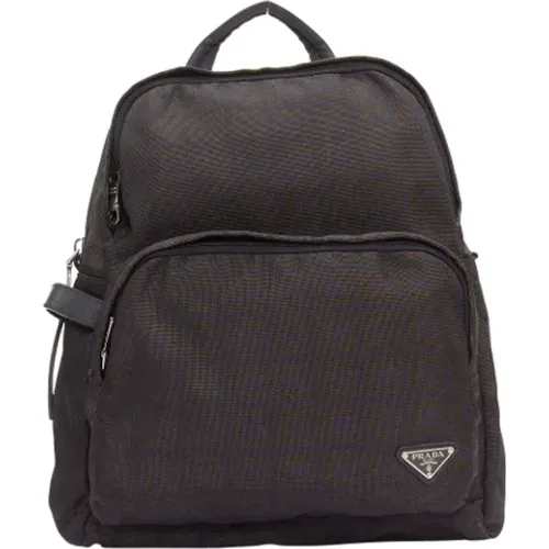 Pre-owned Nylon backpacks , female, Sizes: ONE SIZE - Prada Vintage - Modalova