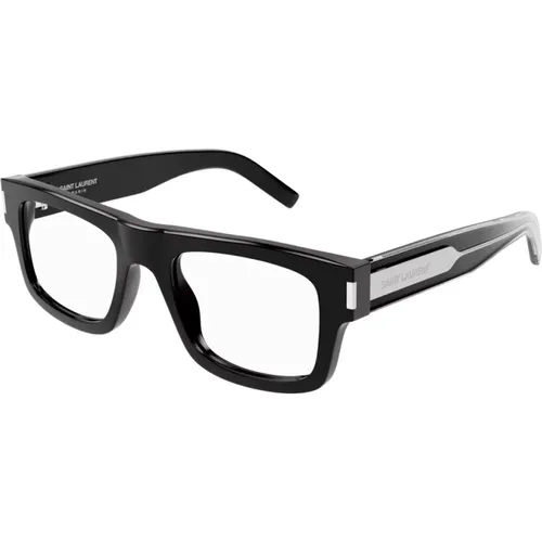 Erhöhe deinen Stil mit SL 574Large Brillengestellen , unisex, Größe: 52 MM - Saint Laurent - Modalova