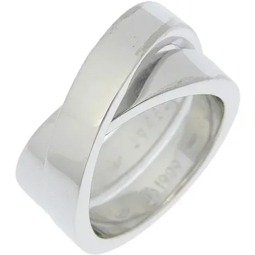 Pre-owned White Gold rings , female, Sizes: ONE SIZE - Cartier Vintage - Modalova