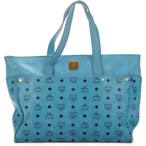 Pre-owned Coated canvas totes , female, Sizes: ONE SIZE - MCM Pre-owned - Modalova