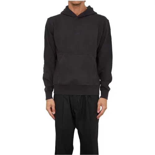 Eleganter Schwarzer Kapuzenpullover , Herren, Größe: M - Hugo Boss - Modalova