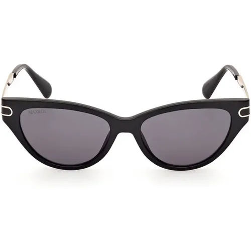 Stylische Sonnenbrille für Frauen , Damen, Größe: ONE Size - Max & Co - Modalova