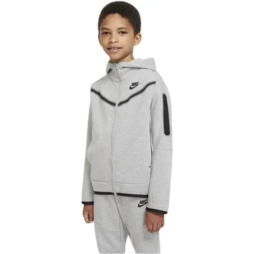 Tech Fleece Kinder Trainingsjacke Grau - Nike - Modalova