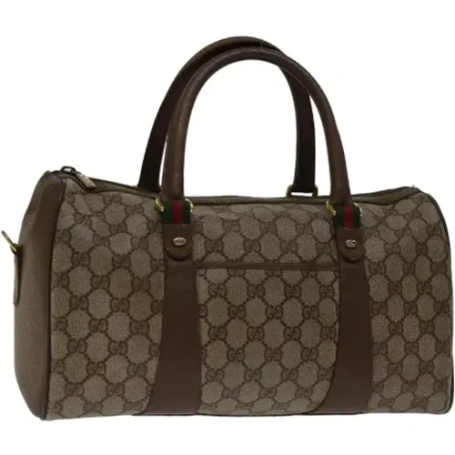 Pre-owned Canvas handbags , female, Sizes: ONE SIZE - Gucci Vintage - Modalova