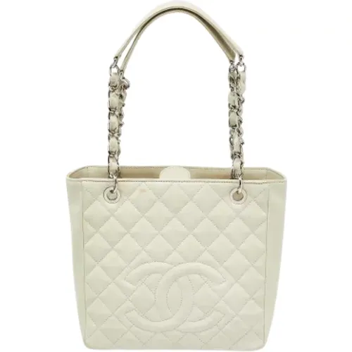 Pre-owned Leather totes , female, Sizes: ONE SIZE - Chanel Vintage - Modalova