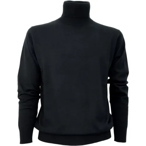 Turtleneck , male, Sizes: L, S, M, 3XL, 2XL - Cashmere Company - Modalova