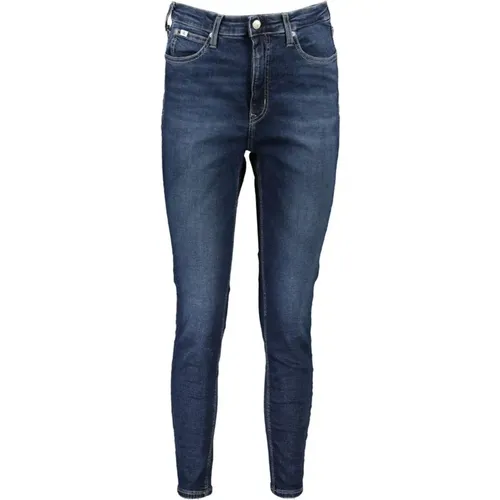 High Rise Super Skinny Ankle Jeans , female, Sizes: W26, W24 - Calvin Klein - Modalova