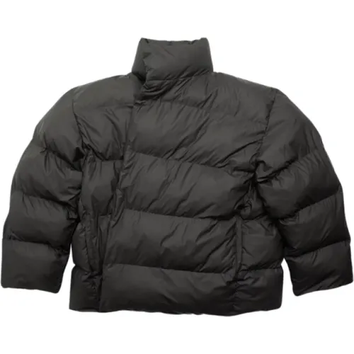 Lightweight Coated Nylon Wrap Jacket , male, Sizes: S - Balenciaga - Modalova