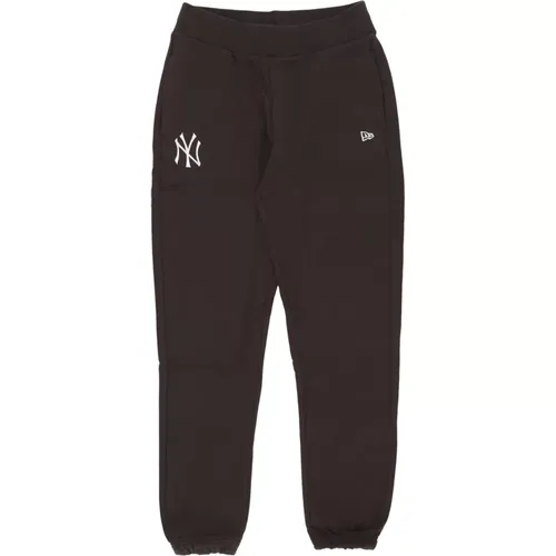 Yankees Lifestyle Joggers Braun/Weiß , Damen, Größe: M - new era - Modalova