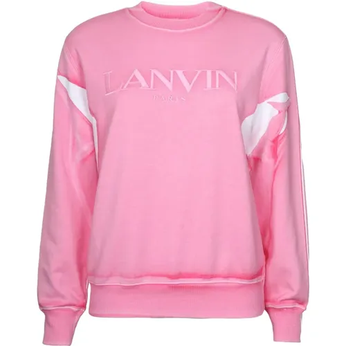 Peony Aw23 Baumwoll-Sweatshirt - Lanvin - Modalova