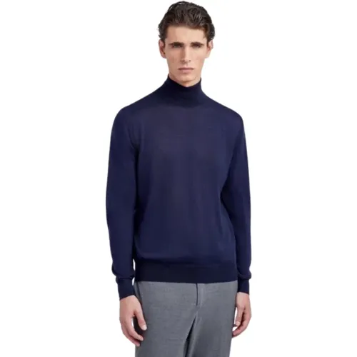 Stylischer Turtleneck Pullover , Herren, Größe: XS - Filippo De Laurentiis - Modalova