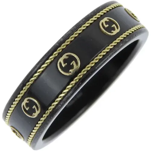 Pre-owned Metal rings , female, Sizes: ONE SIZE - Gucci Vintage - Modalova