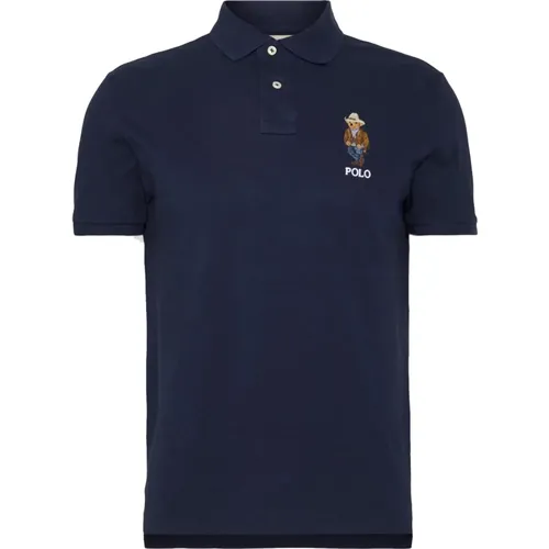 Navy Bear Polo Shirt Ralph Lauren - Ralph Lauren - Modalova
