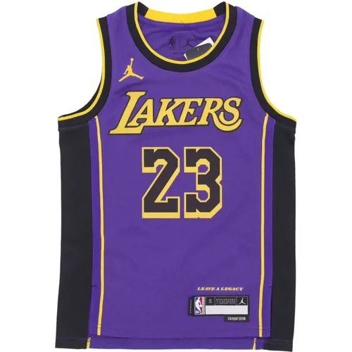 Lebron James NBA Statement Tank Top , male, Sizes: S - Jordan - Modalova