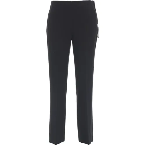 Schwarze Hose Aw24, Modellhöhe 178cm , Damen, Größe: M - Ottod'Ame - Modalova