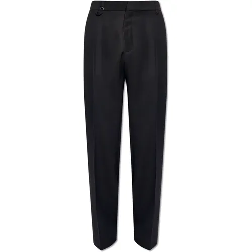 Melo pleat-front trousers , male, Sizes: XL, S, L - Jacquemus - Modalova