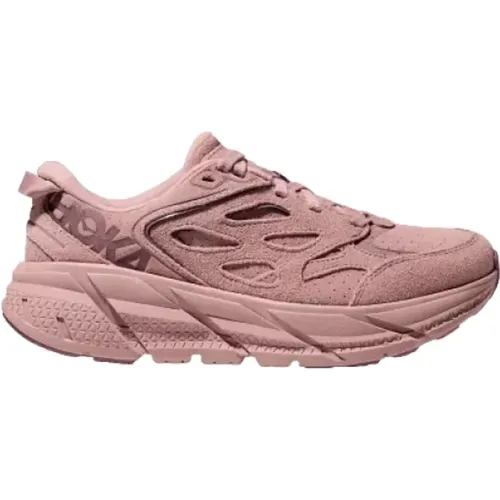 Clifton Suede Laufschuh , Damen, Größe: 38 EU - Hoka One One - Modalova