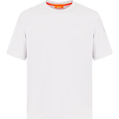 T-Shirts,Sommer T-Shirt,Lässiges Baumwollshirt - Suns - Modalova