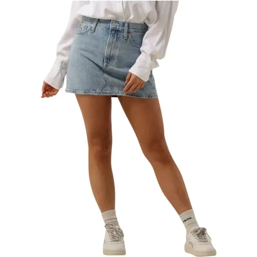 Denim Shorts , Damen, Größe: W30 - Tommy Jeans - Modalova