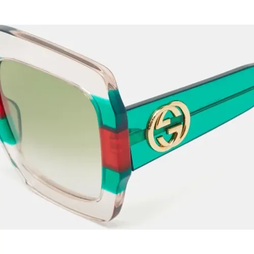 Pre-owned Acetate sunglasses , female, Sizes: ONE SIZE - Gucci Vintage - Modalova