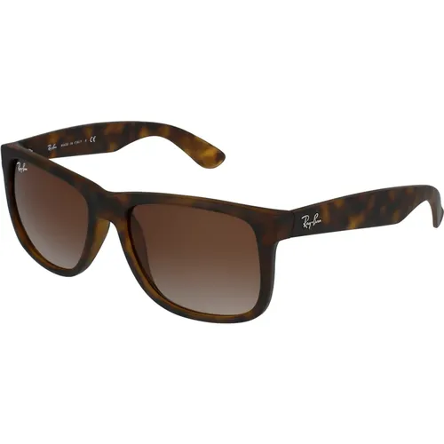 Justin 4165 Sunglasses Havana , male, Sizes: 55 MM - Ray-Ban - Modalova