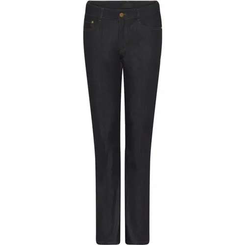 Emma Pin-Tuck Hose - Indigo Blau , Damen, Größe: 2XL - C.Ro - Modalova