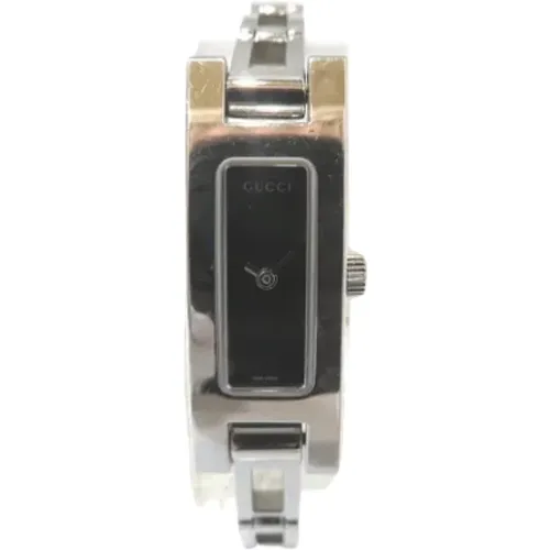 Pre-owned Metal watches , female, Sizes: ONE SIZE - Gucci Vintage - Modalova