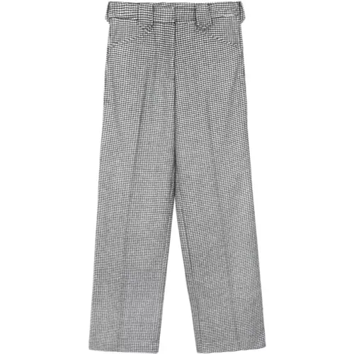 Drew Wool Blend Straight Pants , female, Sizes: XS, S, M - Margaux Lonnberg - Modalova
