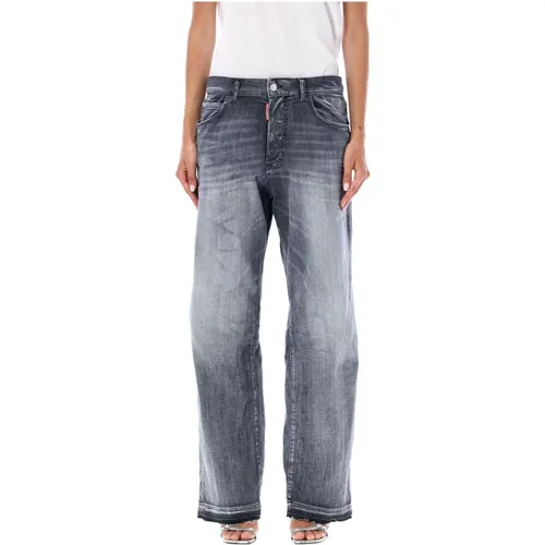 San Diego Denim Jeans - Aw23 , female, Sizes: XS - Dsquared2 - Modalova