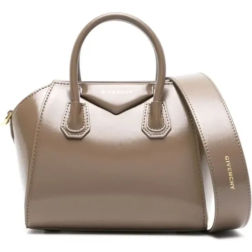 Antigona Toy Mini Leather Bag , female, Sizes: ONE SIZE - Givenchy - Modalova