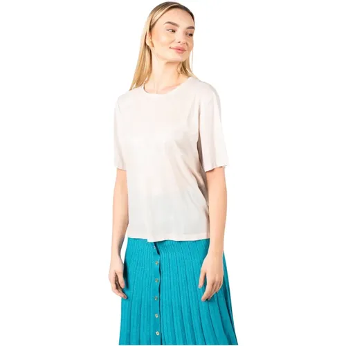 Elegante Bluse mit Rundhalsausschnitt , Damen, Größe: XS - pinko - Modalova