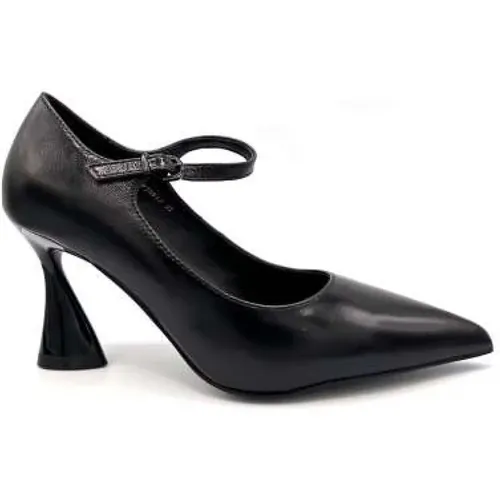 Pointed Toe Leather Pump , female, Sizes: 6 UK - Jeannot - Modalova