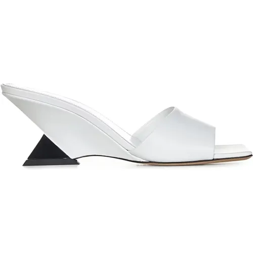 Pyramid Wedge Sandals , female, Sizes: 5 UK - The Attico - Modalova