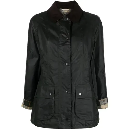 Beadnell Waxed Cotton Jacket , female, Sizes: 2XS, M, L, XS - Barbour - Modalova